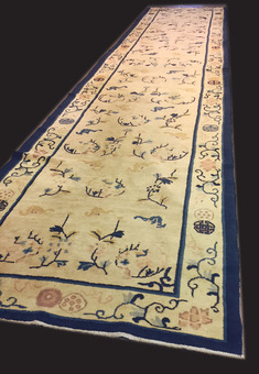 Teppiche Tv Antiker Laufer Nr 58451 China Peking Ca 1900 China 14 4 X 3 1 Feet